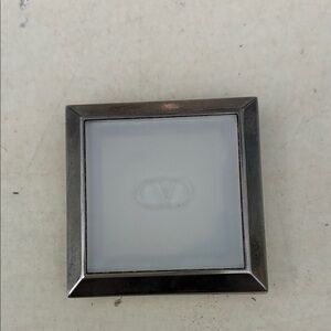 Rare Very Valentino square powder sachet in a slide open box. Solid perfume